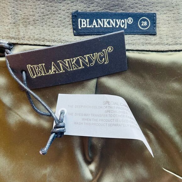 BLANK NYC Snap Front Suede Wrap Skirt, Sage Green, 28‎ Waist, Small/Medium, NWT - Picture 11 of 14